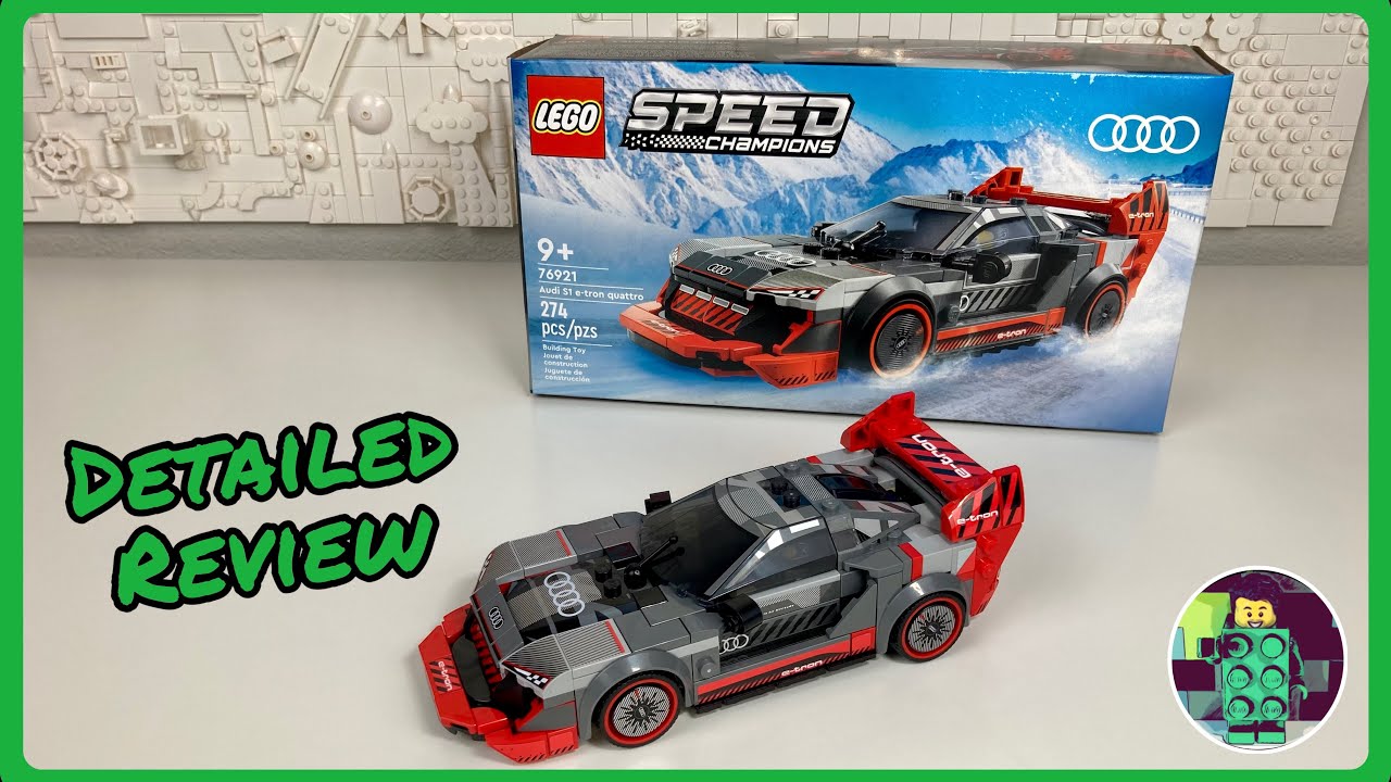This is a Breath of Fresh Air to LEGO Speed Champions: 76921, Audi