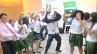 FEU Makati Harlem Shake Lobby