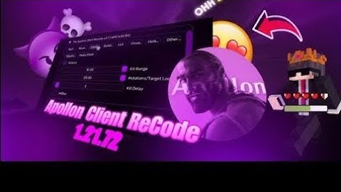 MCPE Apollon Client (32/64bits) | Hack Client Mod menu 1.21.81