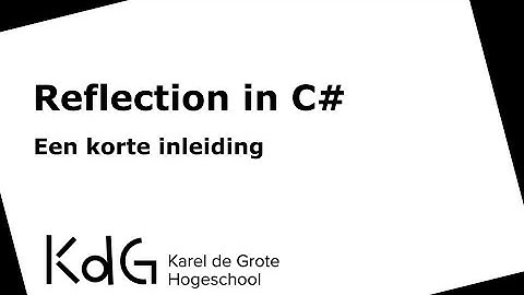 Reflection in C#