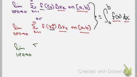Converting a Riemann Sum into a Definite Integral