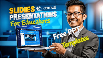 How to Use Slides Carnival ICT Tool for Free Presentation Templates || Tech Tools for Educators