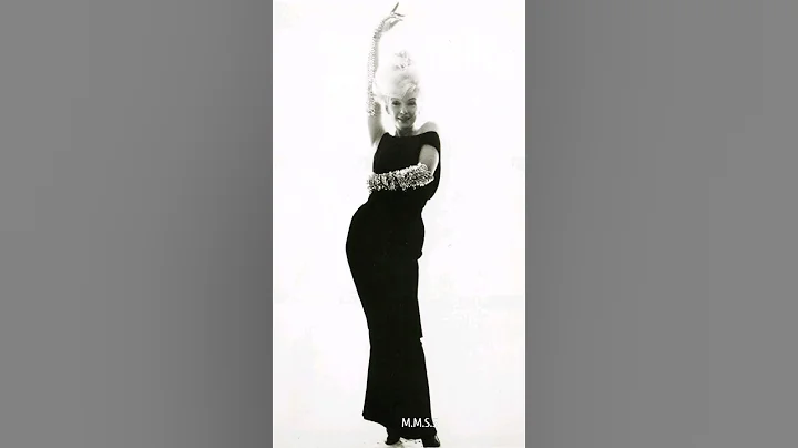 Marilyn Monroe rare collection - The black dresses June 1962. By Bert Stern #shorts