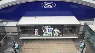 Dallas Cowboys The Star In Frisco and Ford Center Drone Footage Full HD