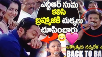 suma and Ntr fun with brahmaji