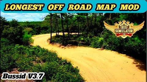 Map Mod Bussid 3.7- Longest Off-Road Map Mod For Bus Simulator Indonesia |bussid map mod |bussid mod