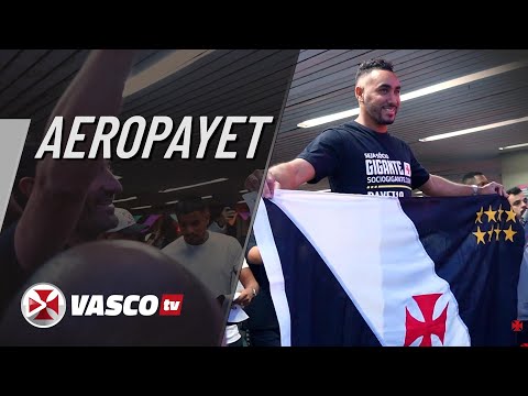 AEROPAYET - TORCIDA LOTA AEROPORTO PARA RECEPCIONAR PAYET