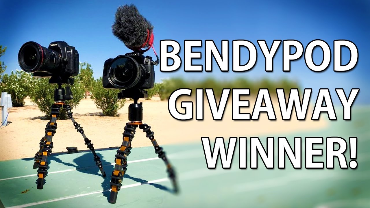BENDYPOD GIVEAWAY WINNER!