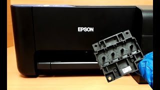 Как промыть головку принтера Epson L3101, L3150, L1100, L4150.