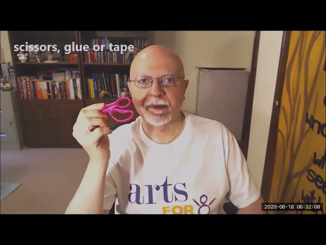 Make a Textured Collage with Mr. Ron