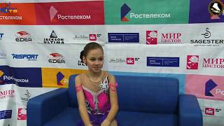 Maria Agaeva(2008), LP, 2018.11.09 Memorial Volkov