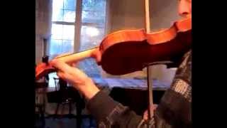 Violin/viola lesson: Shifting from 1st to 3rd position