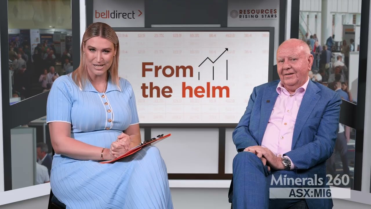 From the Helm: Minerals 260 Chairman, Tim Goyder chats with Grady Wulff.