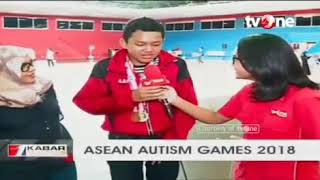 Wawancara lucu pemenang ASEAN AUTISM GAMES 2018