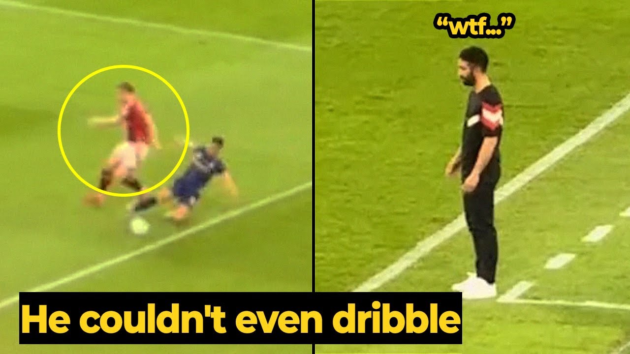 Moment Ruben Amorim was upset with Rasmus Hojlund during the match against ASEAN All-Star