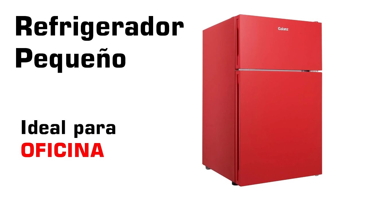 Más bien Opcional analizar Refrigerador Pequeño - Refri Chico - ideal para oficina - YouTube