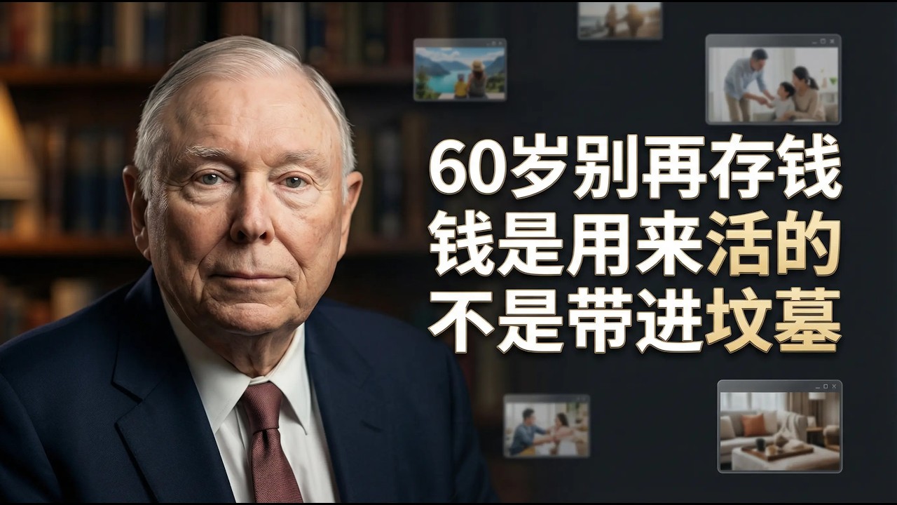 停止存钱！60岁以后必须这样用钱（改变人生的思维）