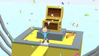 Stacky Dash Game - Walkthrough Gameplay IOS Android | Video Animation 3D | MEGA GAMEPLAY #135 screenshot 5