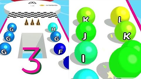 A-Z Run🏃🏼- A Walkthrough Part 3 | All Levels Gameplay 5-6 | Android Ios Mobile Game