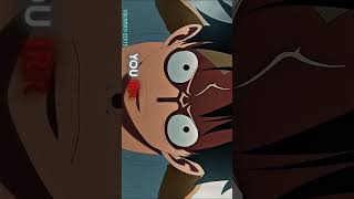 Luffy breaking her attitude