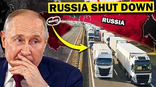 Logistiek naar St. Petersburg verbroken! Duizenden vrachtwagens vast door brandstofcrisis in steden.