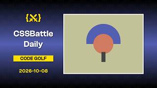 {⚔️} CSS Battle Daily | 2026-10-08 | Code Golf #CSSBattleDaily #cssbattles #cssbattle #css #coding