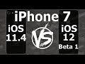 Speed Test : iPhone 7 - iOS 12 Beta 1 vs iOS 11.4 (iOS 12 Beta 1 Build 16A5288q)