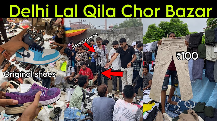 Sunday Patri Market😱Chor Bazar Delhi | Boys Clothes | Original Shoes 👟 Electronic items