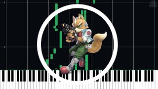 Course Map Select - Star Fox - Intermediate Piano Tutorial