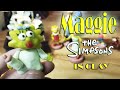 Making Maggie Simpson with polymer clay tutorial. Clay crafting