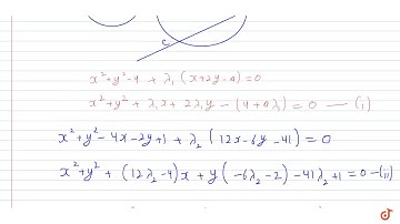 The line `x + 2y = a` intersects the circle `x^2 + y^2 = 4` at two distinct points `A and B` A