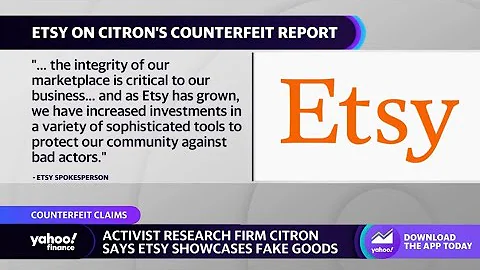 Etsy Accused of Illegal Operations with Counterfeit Goods