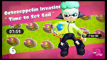 Splatoon 2 Story - Octozeppelin Invasion - Time to Set Sail (Scroll and Sardinium)