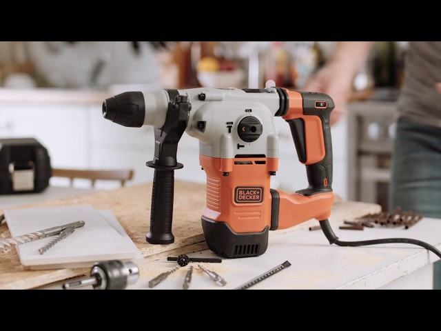 650W Corded SDS-PLUS Hammer Drill