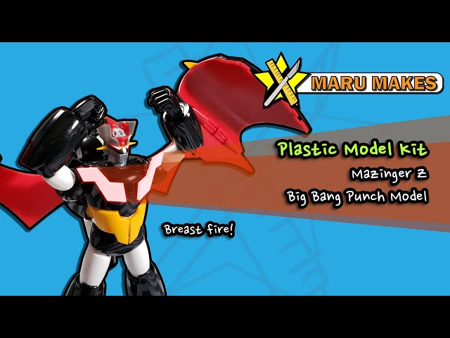 How to Build Bandai's Mazinger Z Big Bang Punch PLA Model - YouTube