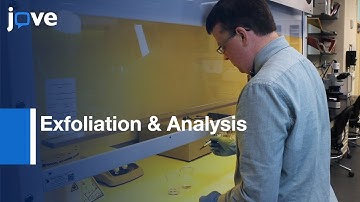 Exfoliation & Analysis Of Large-area, Air-Sensitive Two-Dimensional Materials l Protocol Preview
