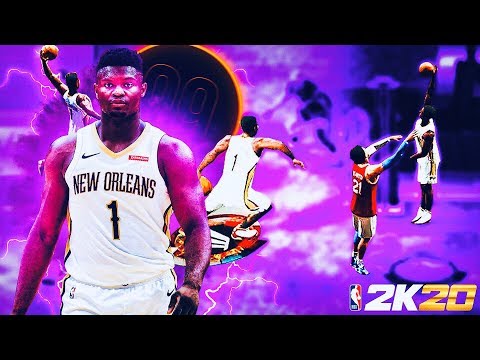 99 ZION WILLIAMSON BUILD IS ONE OF A KIND ON NBA 2K20! CRAZY CONTACT DUNKS & SPEED-BOOSTING SLASHER