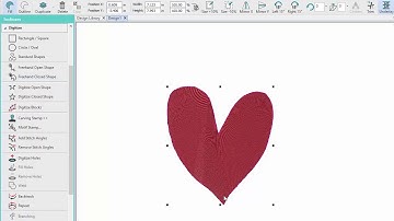 Freehand Closed Shape Tool in Hatch Embroidery 3