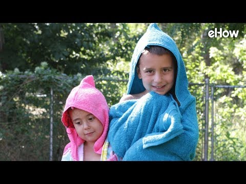 DIY Beach Towel Hoodie for