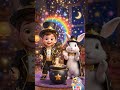 Magic Bunny Song ✨🐰 | Kids Magic Shorts #shorts