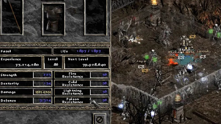 Diablo 2 Build: The "Auramancer" Summon Necro with Aura's