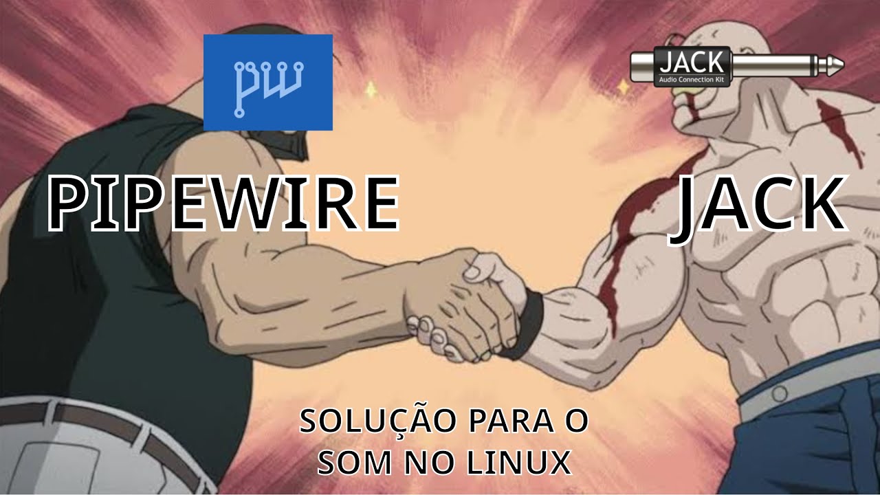 Como instalar o PIPEWIRE e o JACK e corrigir o som no Linux - YouTube