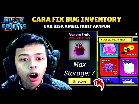🔴 Cara Mengatasi Bug Inventori Blox Fruit | Blox Fruit Bug 2022