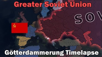What if the Soviet Union owned half of Europe in Hoi4? | Hoi4 Timelapse