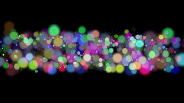 bokeh colorful particle line background loop animation - Download Stock Footage