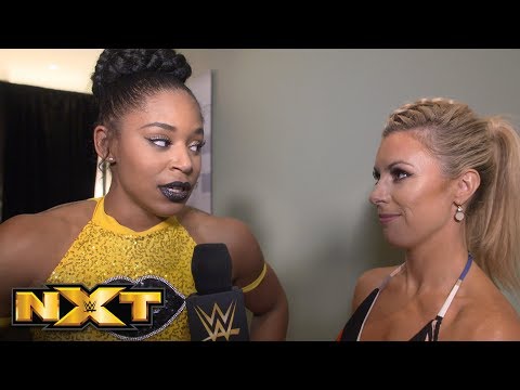 Bianca Belair reacts to Nikki Cross' chaotic actions: NXT Exclusive, Sept. 12, 2018