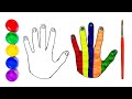 Легкий рисунок Рука шаг за шагом - Как нарисовать руку | Easy hand drawing step by step