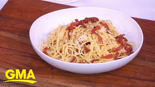 Chef Anthony Vitolo shares his carbonara recipe