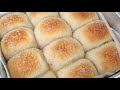 Eggless Condensed Milk Bread - Hand Knead Soft and Fluffy Dinner Rolls (The BEST Bread Recipe) cc
