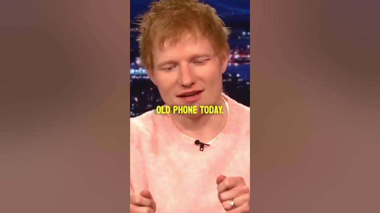 Ed Sheeran: 'Old Phone' origin story.🤯#edsheeren #shorts #oldphone #sadsong #sadstory #singing #fyp